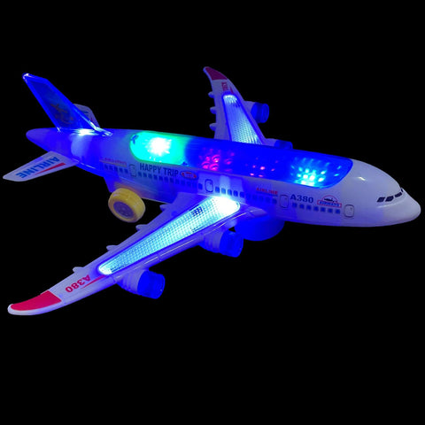 12 Inch Airplane with Light & Music - Festivplay