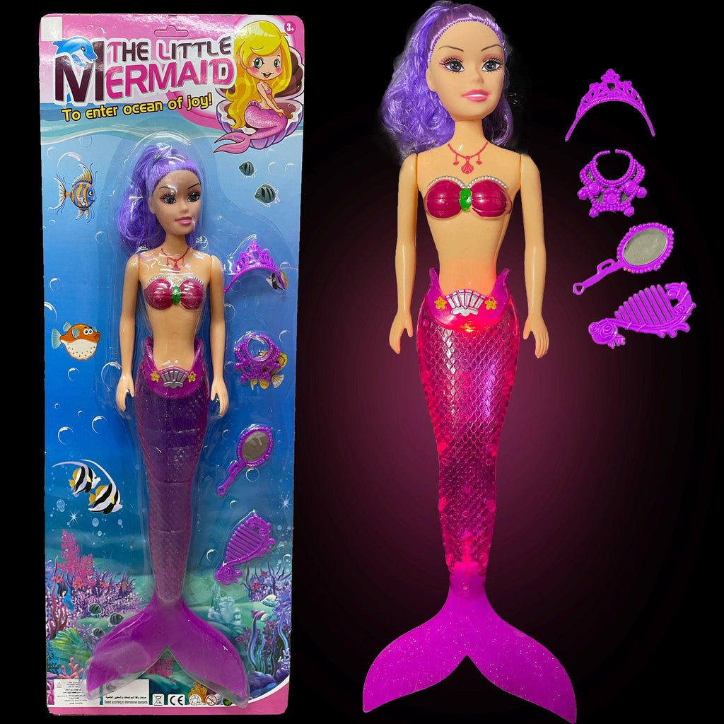 18” Light Up Mermaid Doll with Music - Festivplay