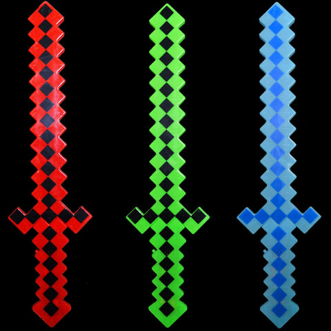 24” Light Up Pixel Sword - Festivplay