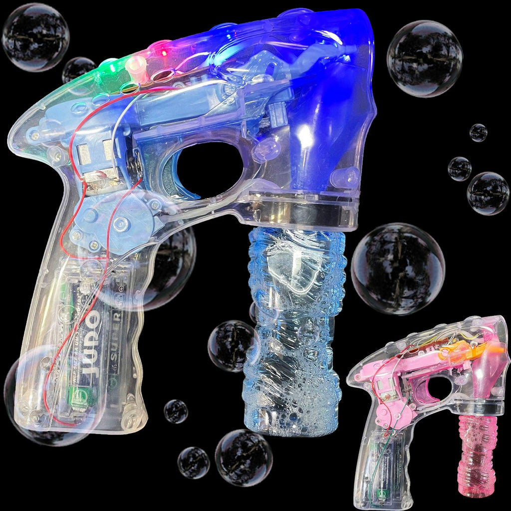 Bubble Gun with Lights & Music - Festivplay