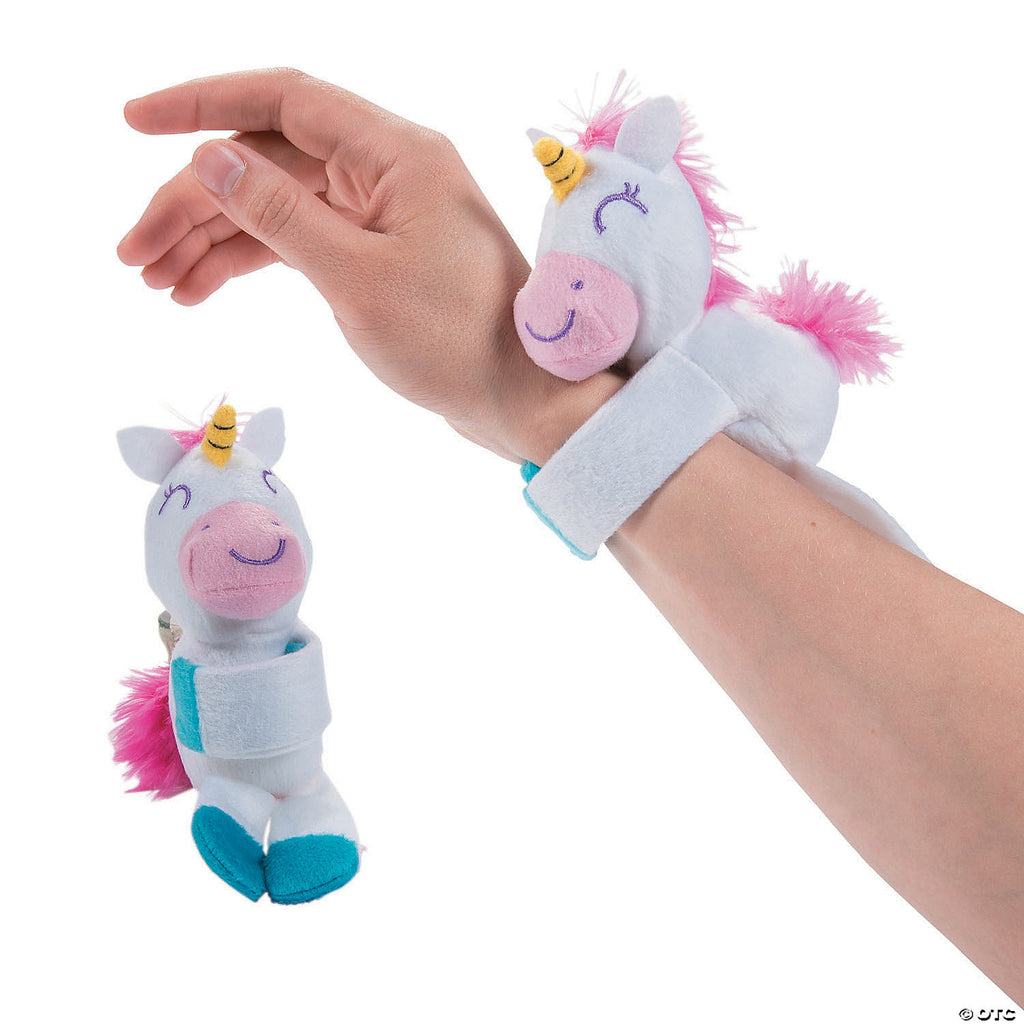 Hugging Stuffed Unicorn Slap Bracelets - Festivplay