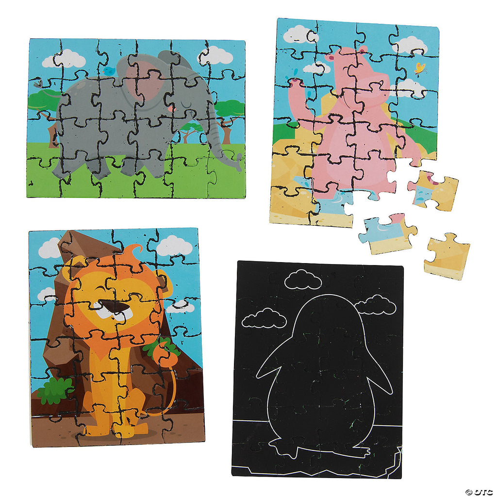 Magic Color Scratch Animal Puzzles - Festivplay