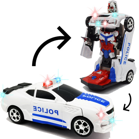 Police Transformer Car - Festivplay