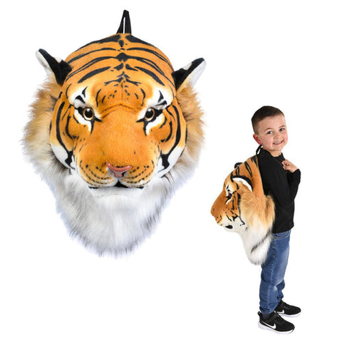 Jumbo Tiger Head Backpack - Festivplay